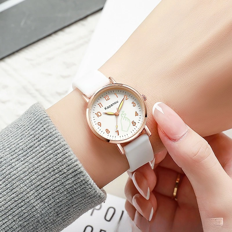 New Fashion Women's Watch, Female High School Student Watch, Small and Simple Candy Color Quartz Watch, Women's Watch