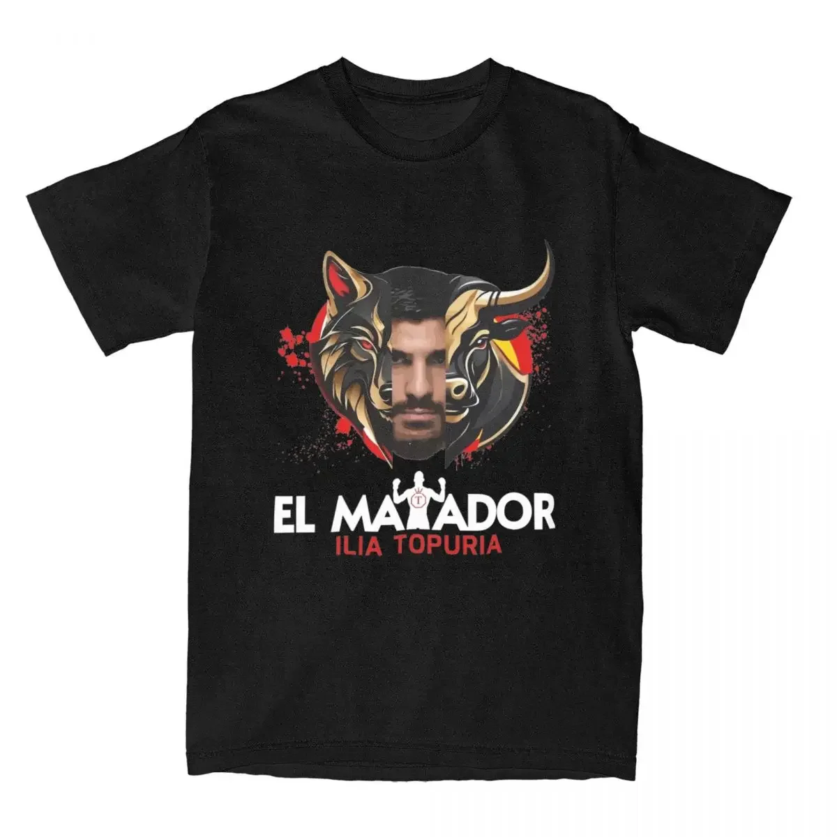 Camiseta EL MATADOR ILIA TOPURIA Winner para hombres y mujeres, camisa Vintage Merch, camisetas de algodón, Tops recién llegados