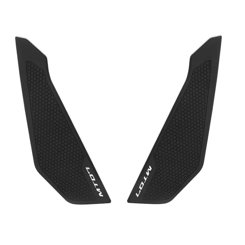 Motorcycle Non-Slip Tank Pad Sticker For MT-07 2025 MT07 Side Fuel Waterproof Sticker Pad