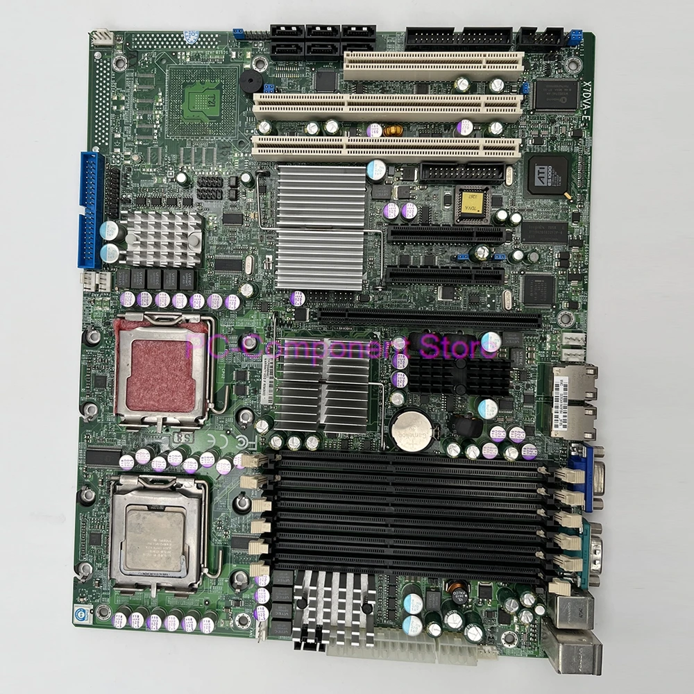 X7DVA-E For Supermicro Server Motherboard Quad & Dual Core 64-bit Xeon SATA 3.0Gbps DDR2