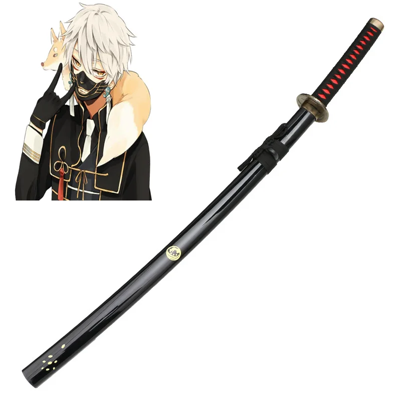 

Cosplay Game Touken Ranbu 104cm Wood Katana Model Role Play Nakigitsune Superb 41inch Weapon Sword