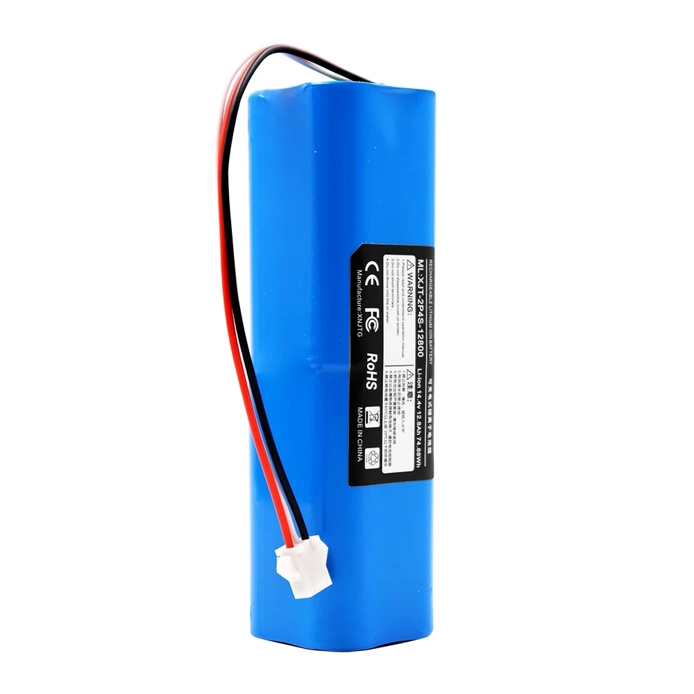 Imagem -06 - Original para Xiaomi Lydisto r1 Bateria Li-ion Recarregável Robô Aspirador de pó r1 Bateria com Capacidade 12800mah