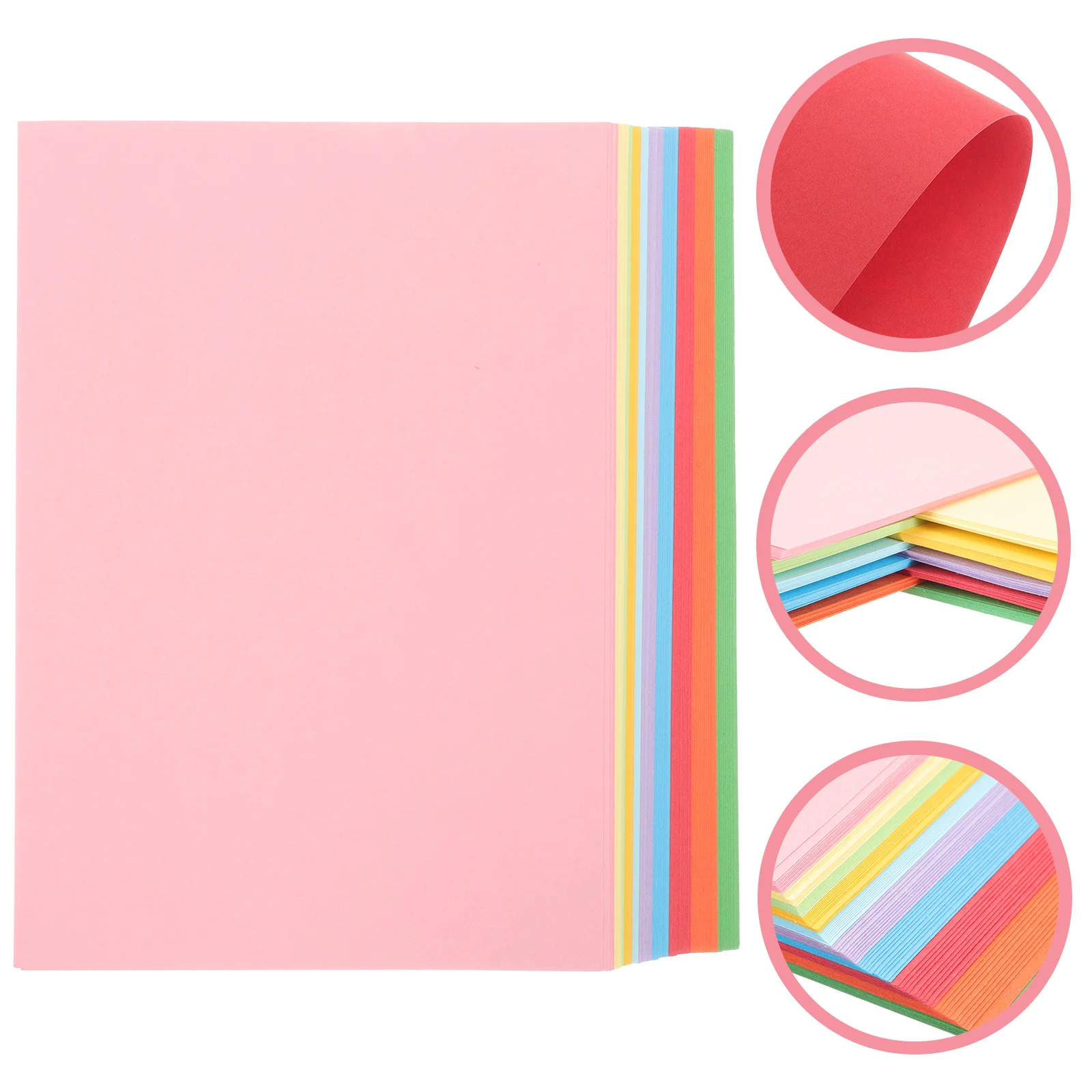 100 ورقة ورق بطاقات بألوان زاهية DIY بها بنفسك اوريغامي كرافت سكرابوكينغ يدوية الصنع ديكور قابل للطي اللوحة صياغة الورق