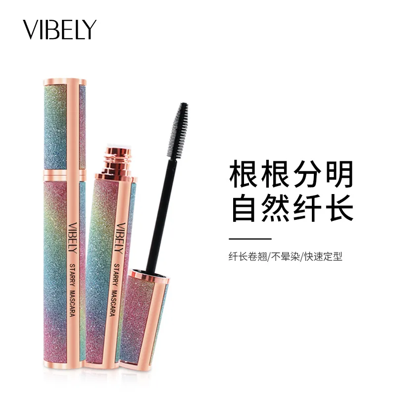 มาสคาร่าเพชร Shining Galaxy Sequins มาสคาร่ากลิตเตอร์กันเหงื่อ ดีไซน์น่ารัก ติดทนนานตลอดวัน ขนตายาว