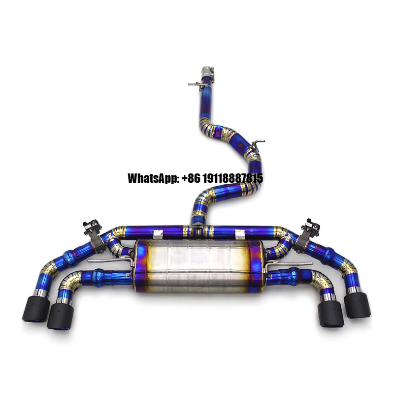 

Tuning Performance Titanium Catback Exhaust System for Audi TTS 2.0T 2009-2015 Racing Car Exhaust Pipe Muffler Valvetronic