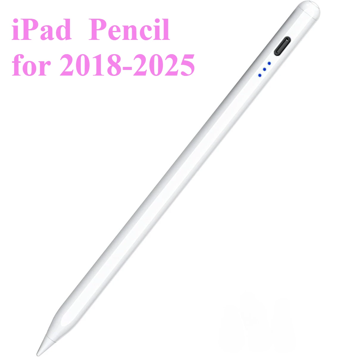 

Стилус для iPad 2018-2025, отклонение карандаша для iPad Air 3/4/5/M2/M3, iPad mini 5/6, iPad 6/7/8/9/10/11, iPad Pro 11 дюймов/12,9 дюйма/M4