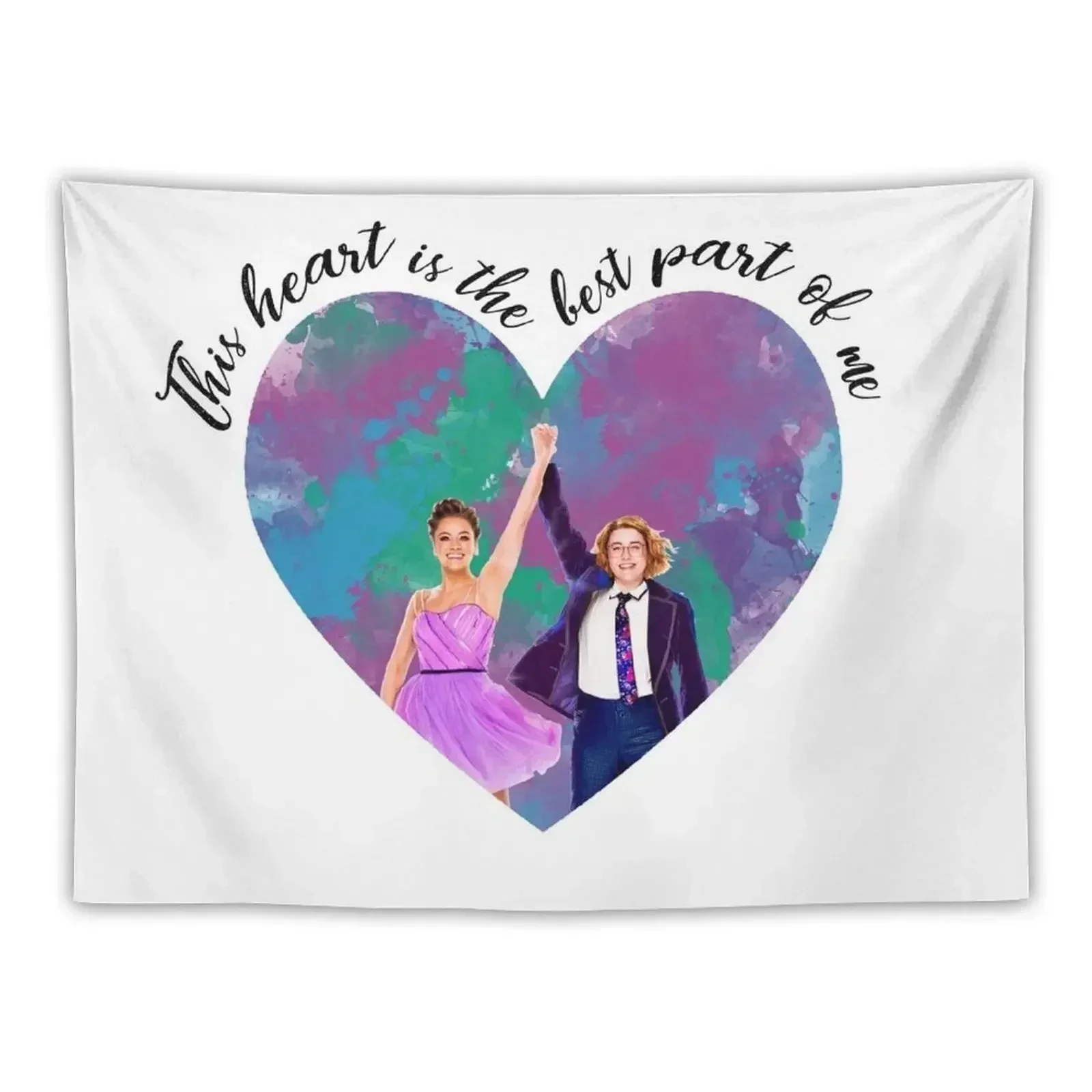 

The Prom - This heart is the best part of me Tapestry Wallpaper Wall Mural Tapestry