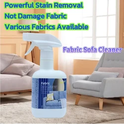 High Effective Fabric Sofa Cleaner Easily Remove Stubborn Stains House Cleaning Dry Water-free Cloth Carpet Detergent