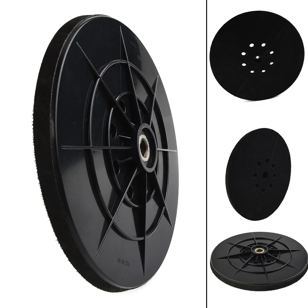 Drywall Sander Hook And Loop 10hole 9inch 215mm Backup Pad With 6mm Thread Replacement For Sander Automotive Backup Pad Disc