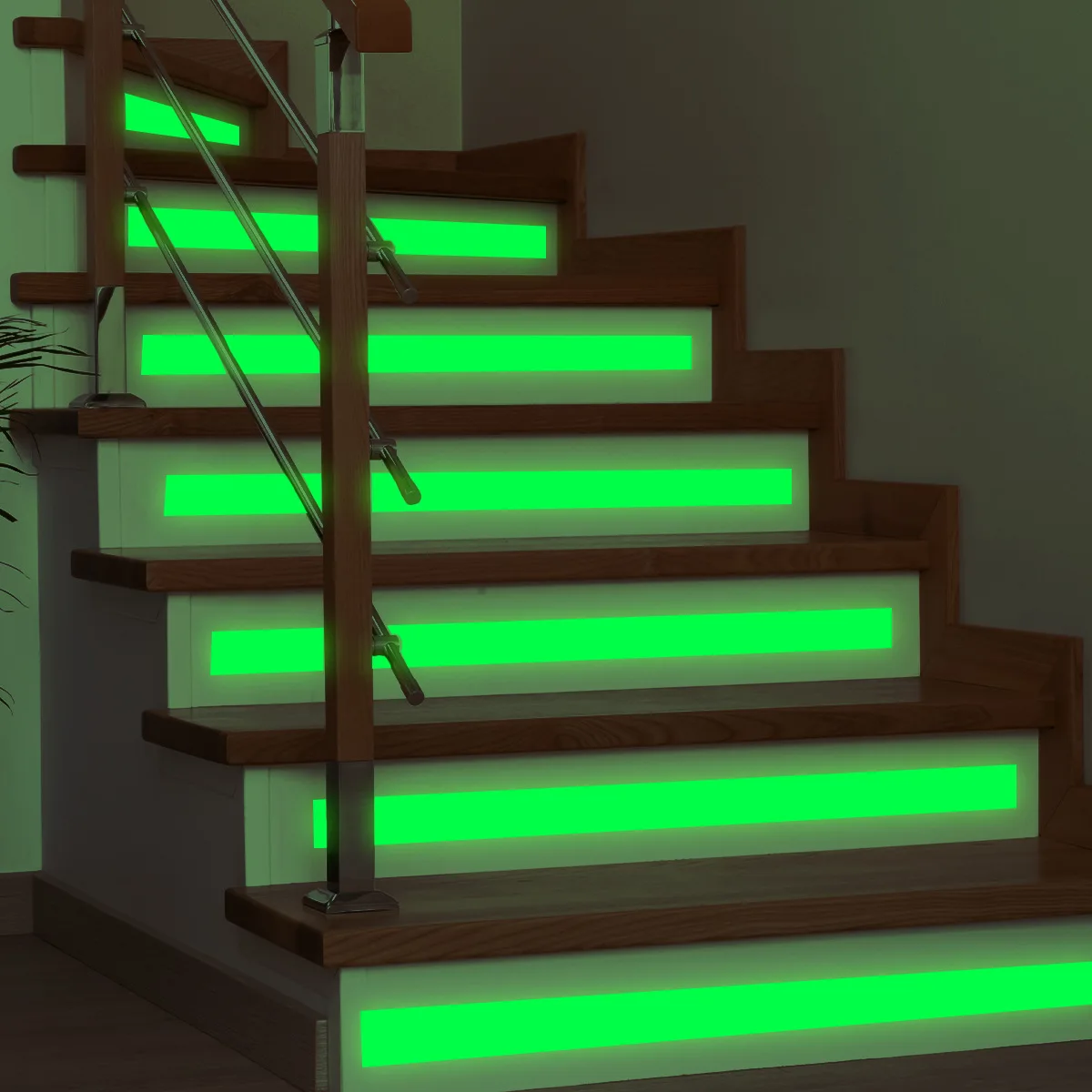 

New luminous colorful home stair tread edge decoration sticker self-adhesive