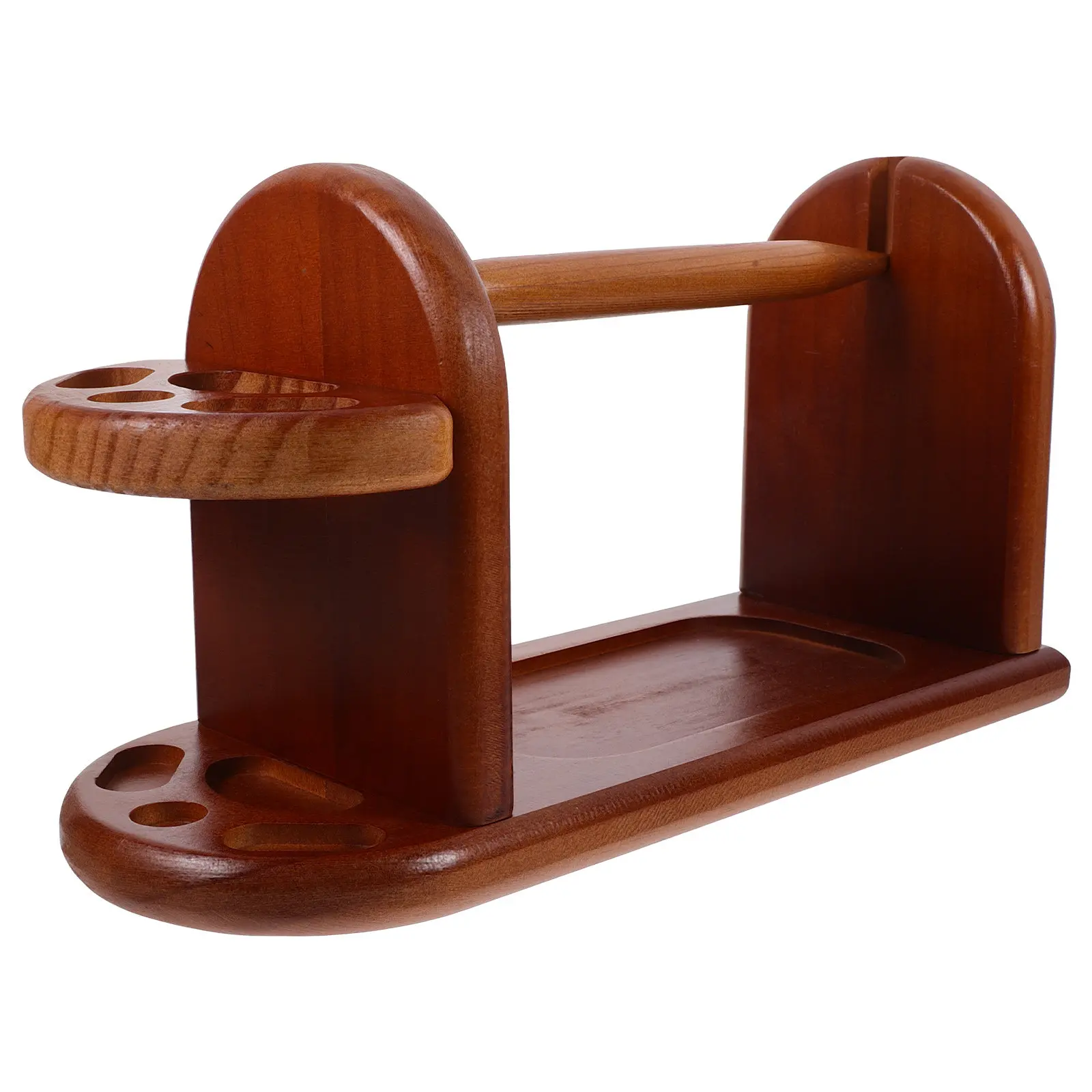 

Premium Solid Wood Yarn Holder Spool Rack for Crochet Knitting Sewing Yarn Organization Tool Portable Craft Desk Accessory Line