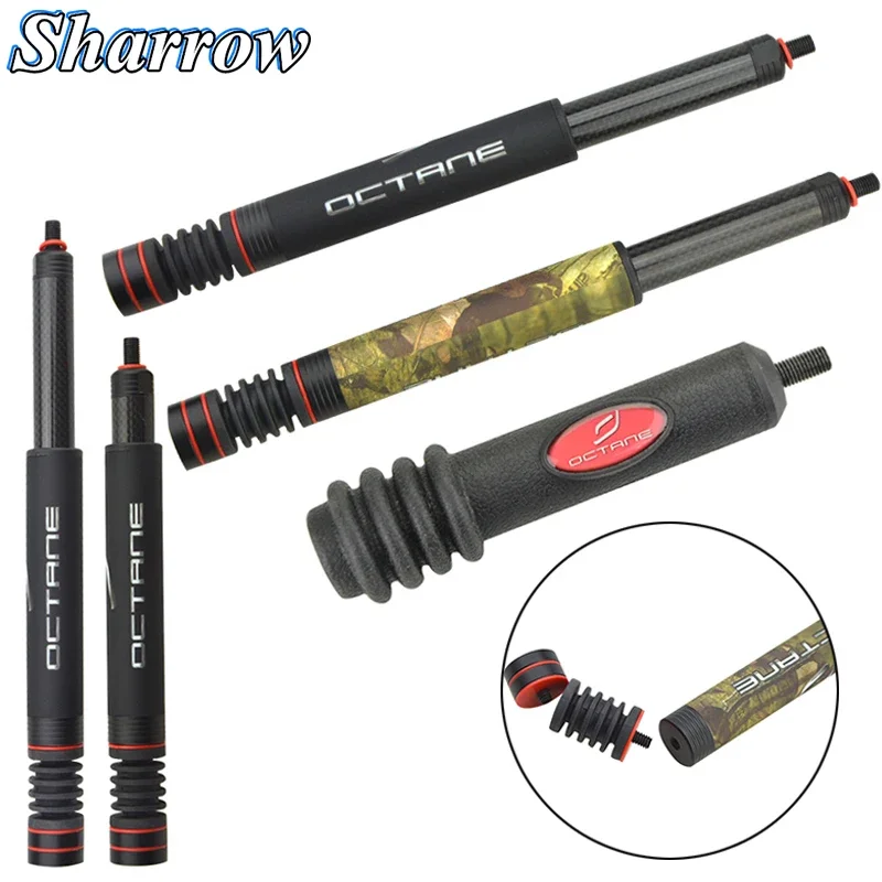 

Compound Bow Hunting Stabilizer 5inch and 7-11inch Adjustable Archery Shooting Aluminum Alloy Shock Absorber Vibration Damper