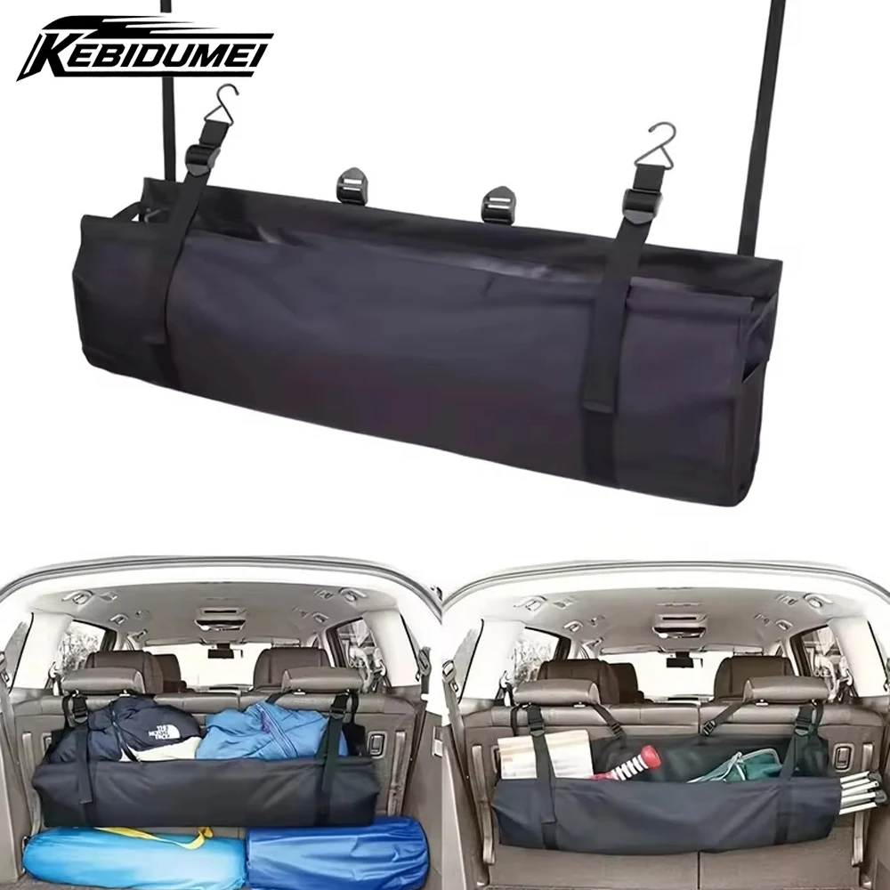 Organizador de Porta-Malas KEBUDIMEI, Bolsa de Armazenamento para Banco Traseiro em Oxford, Organizadores Multiuso para o Interior do Carro