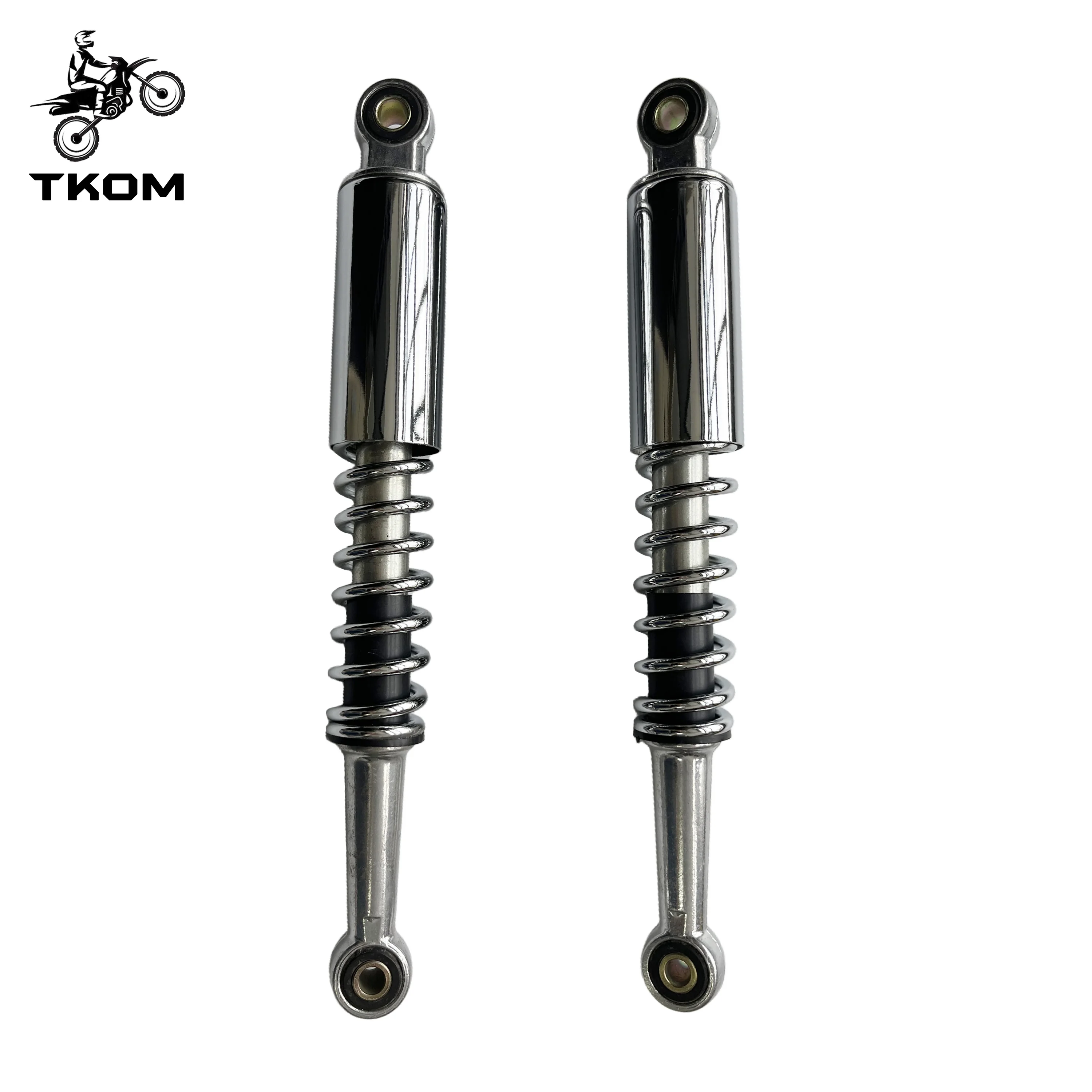 CT70 rear shock Kit 285mm 330mm Chrome Motorcycle Suspension Spring Replacement for Honda DAX CT70 ATV