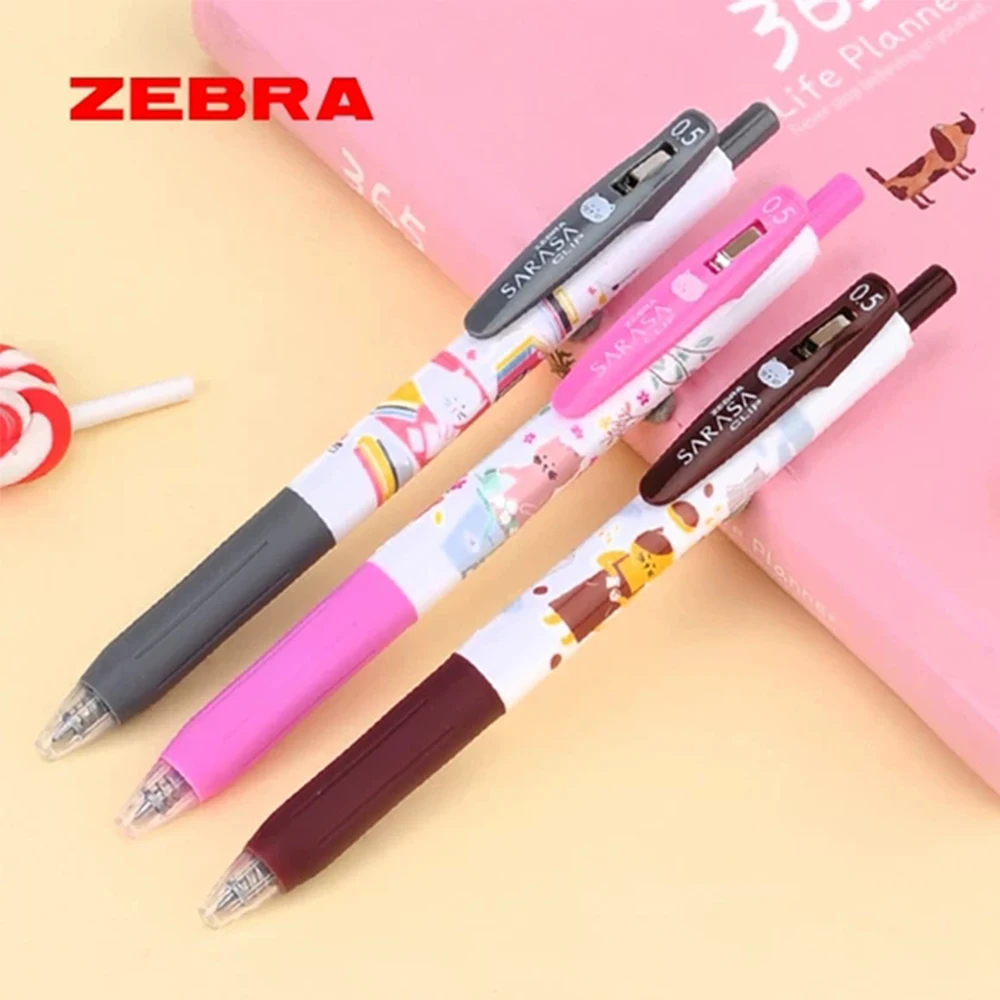 

New Japanese Zebra Zebra JJ15 Limited MeetTime Cat Black Neutral Pen Pressing Bullet for Business Office Students' Examination