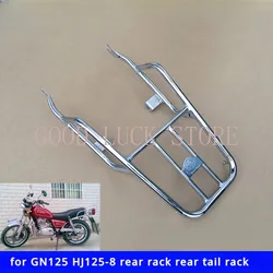 Motorcycle Shelf FOR GN125 Hj125-8 Rear Shelf Rear Tailstock Rear Box Rack Thickened Pipe Rack