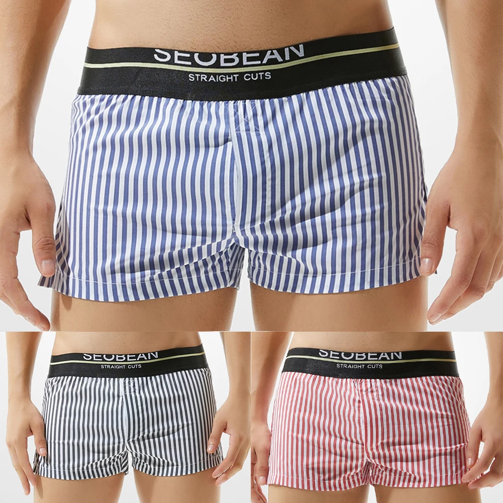 Elastic Pouch Briefs Mens Underwear Comfortable Fit Home Wear Low Waist Design M-2XL Size Options Soft Cotton Polyamide