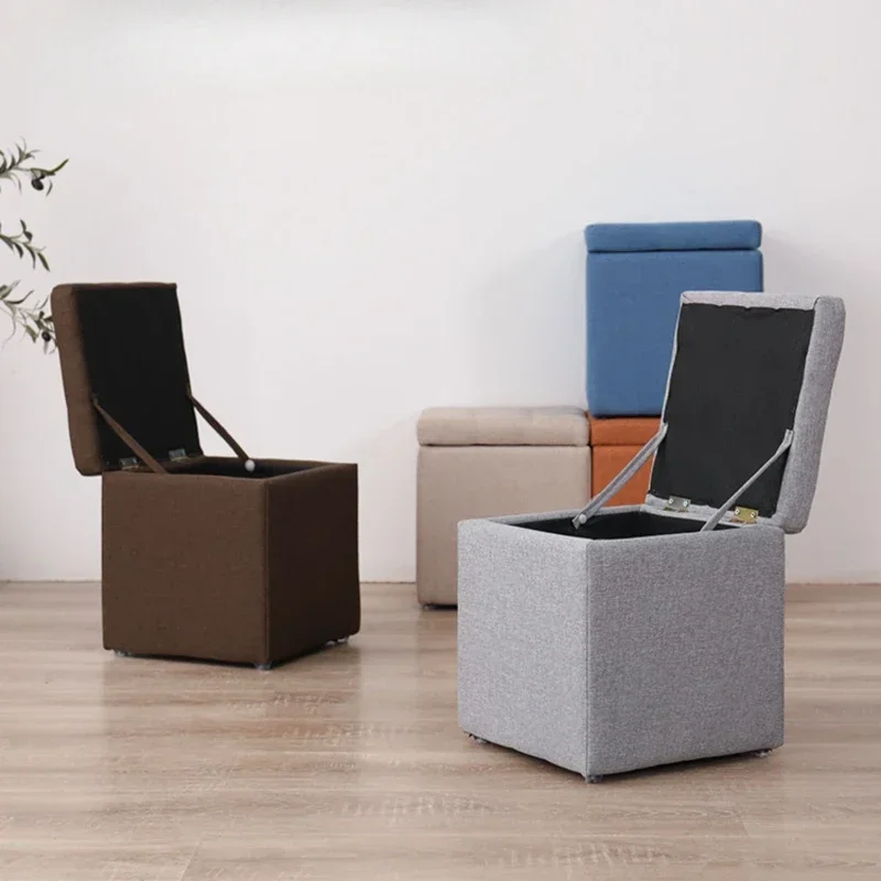 

Living Room Leg Supporter Storage Stool Doorway Shoe Bench Home Furniture Multifunction Storage Stool Sofa Tabouret De Stockage