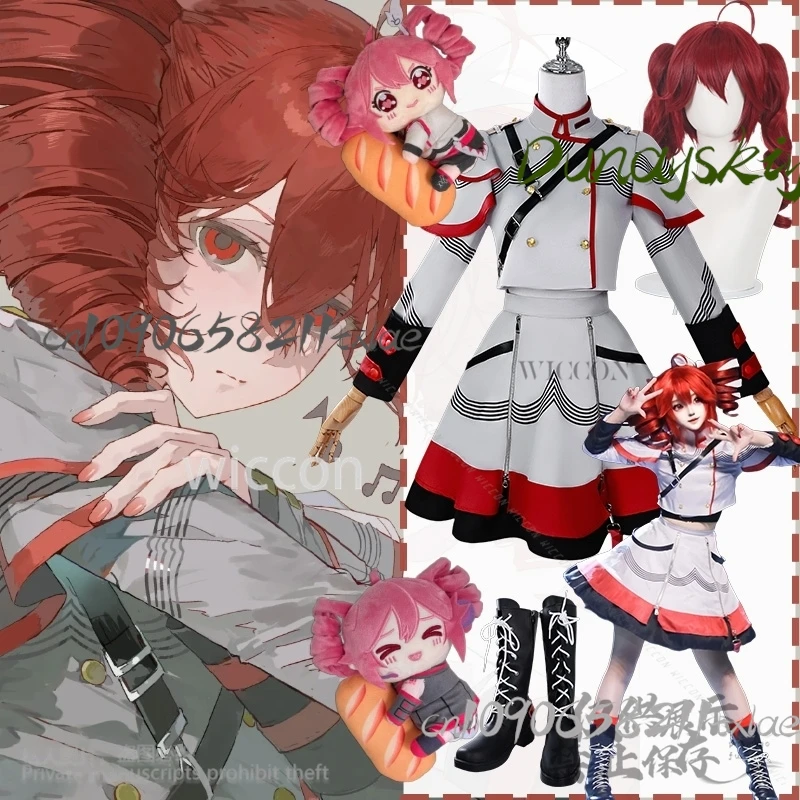 

Anime Game Project Sekai Vtuber Cosplay Kawaii Jirai Kei Japanese Girls Tetoo Costume Punk Dress Goth Lolita Halloween Christmas