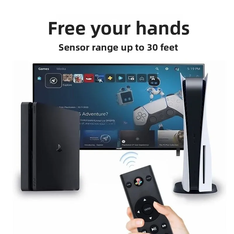 Sony original PS5 host PDP control remoto PS4 TV controlador multimedia