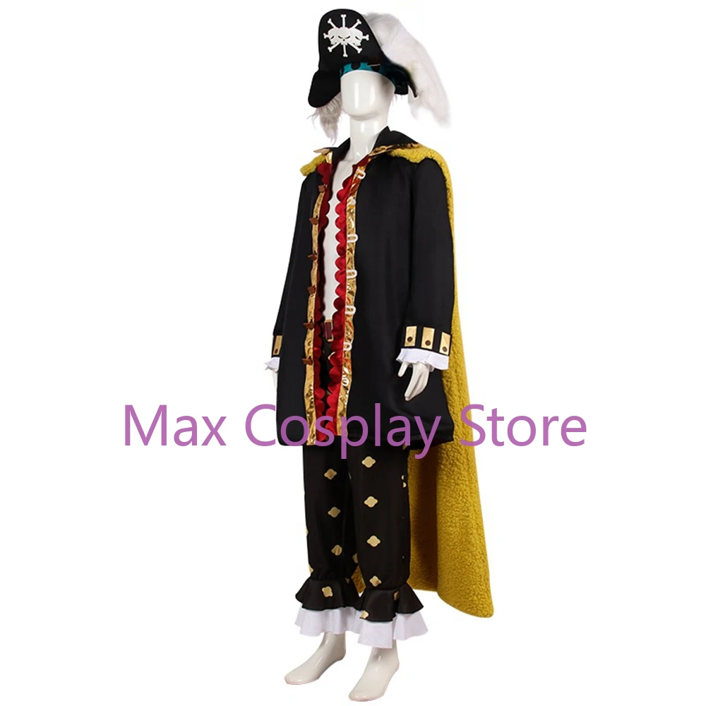 Max Cos Unisex Anime Cos Marshall D Teach Cosplay Costumes Outfit Halloween Christmas Uniform Custom Size