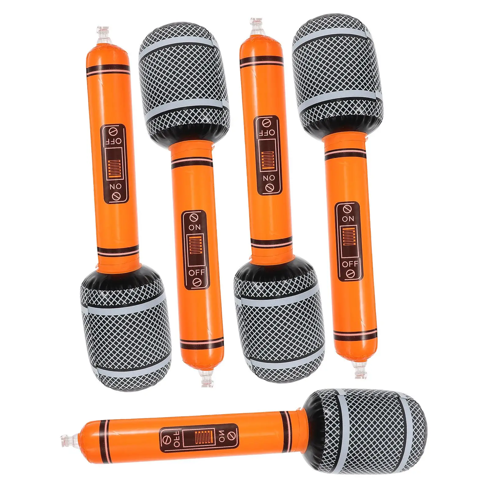 

Inflatable Microphone Toy Colored PVC Simulation Party Favors Gift Ideas Mic Kid Mic Toy Creative Design