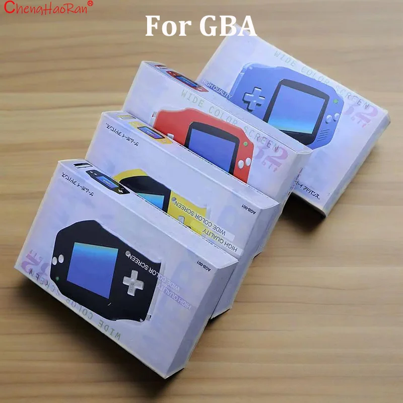 1 قطعة لوحدة التحكم في الألعاب GBA SP GBC GB GBA DMG صندوق تعبئة جديد كرتون لـ Gameboy Advance/لون جديد صندوق حماية التعبئة والتغليف ﻿