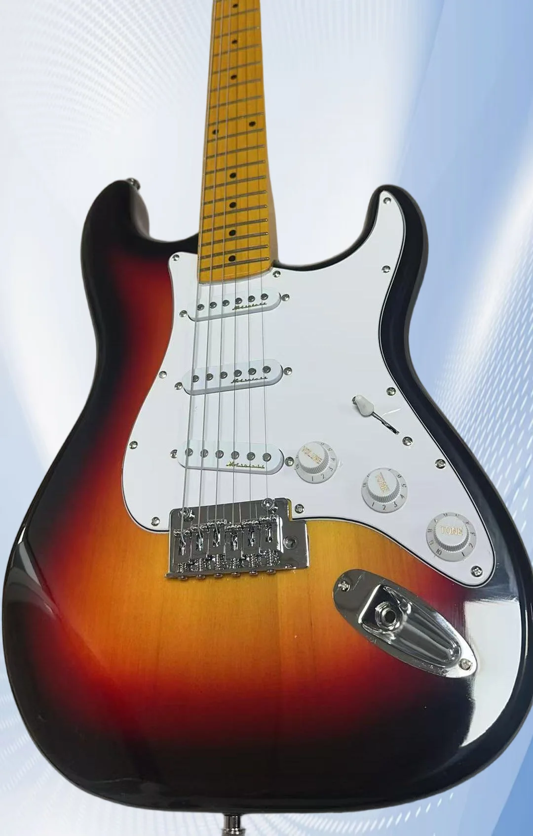 Maple Fingerboard Ultraburst Guitar 2025