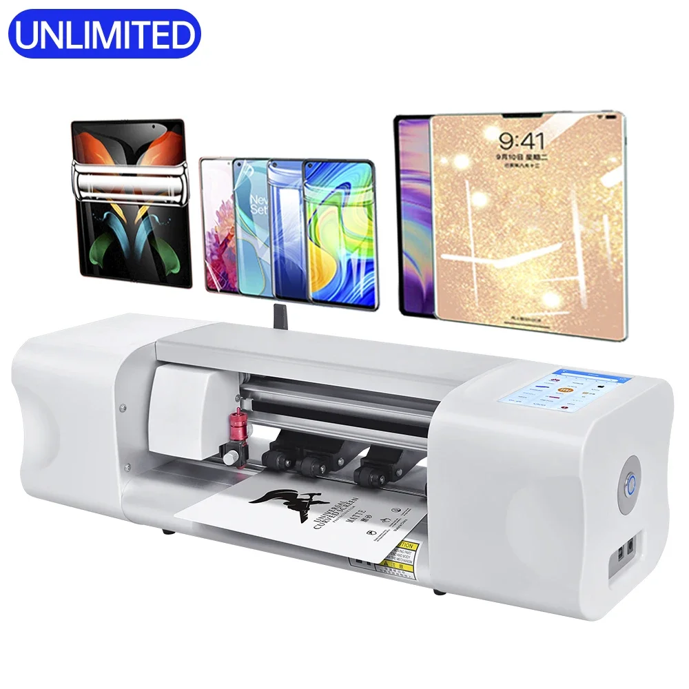 Stable Performance Practical Screen Protector 3D Film Cutter Machine Plotter for Mobile Phone