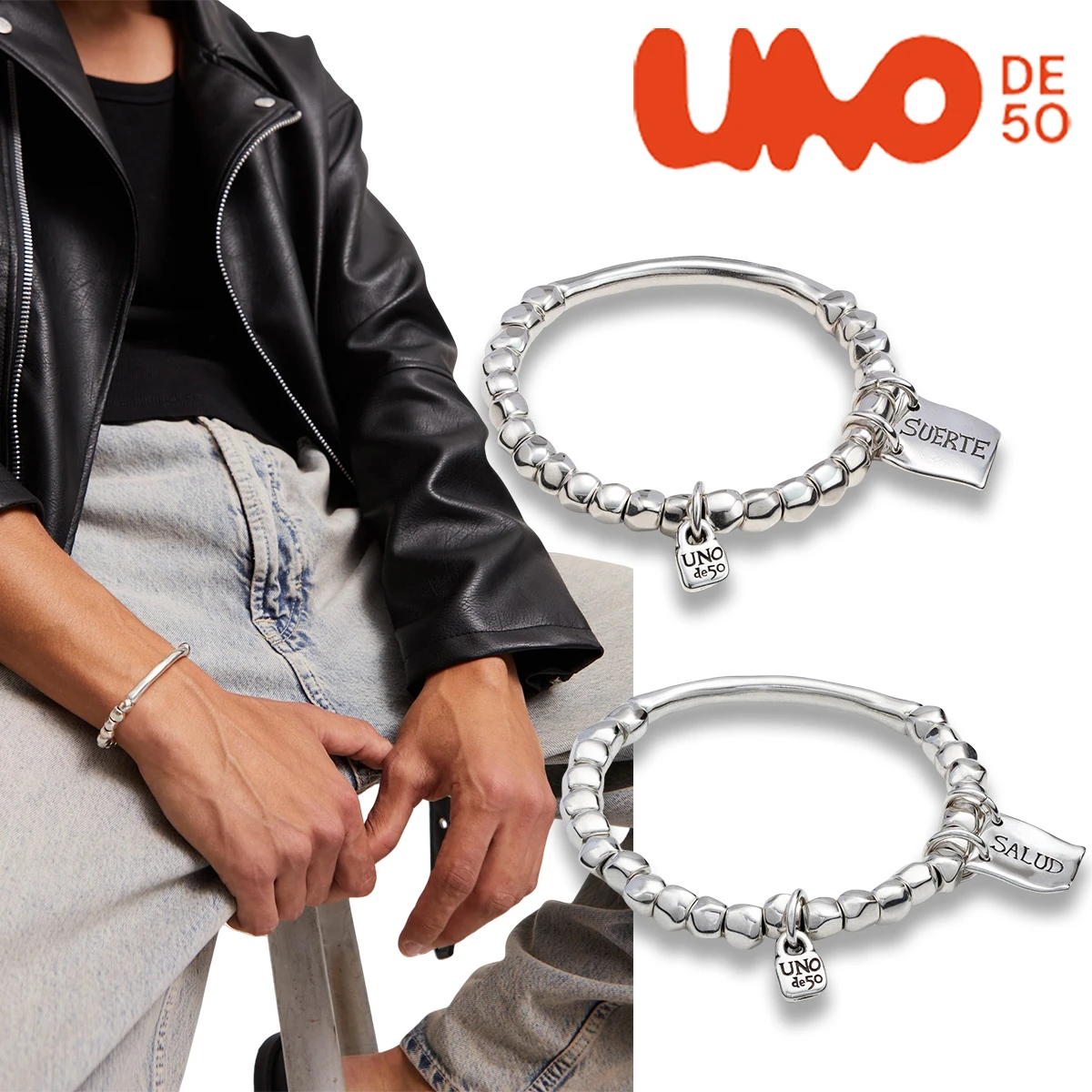 

UNODE50 Bracelet Lucky niche Spanish jewelry, simple personality, high-end fashion, classic