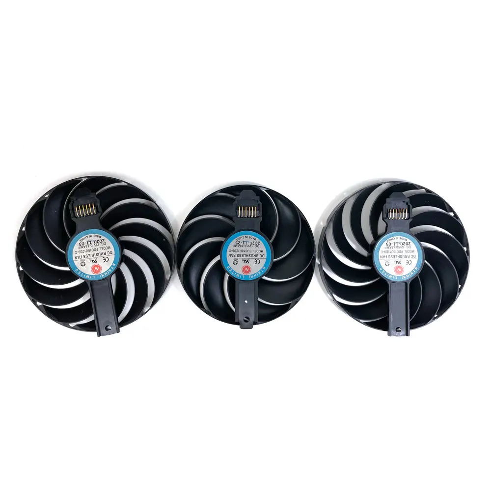 Imagem -04 - Ventilador para Safira Nitro Mais Amd Radeon rx 6700 6800 6900 xt 95 mm Fdc10u12d9-c Novo