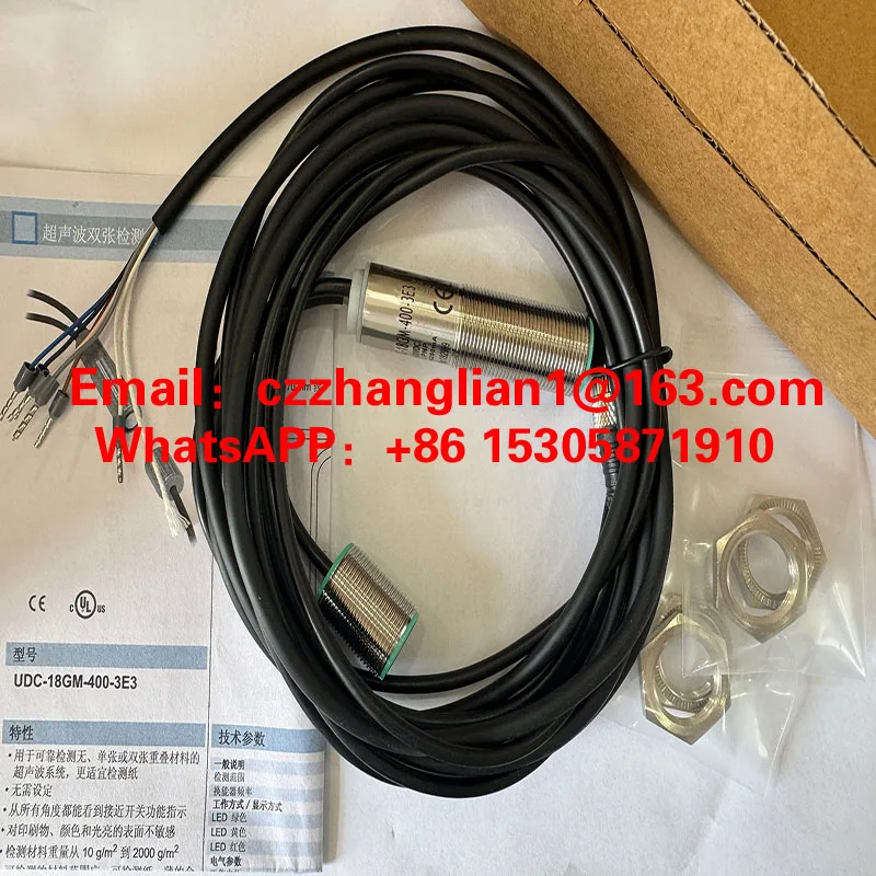 

ultrasonic UDC-18GM50-400-3E0-610MM-6AMP 100% new sensor