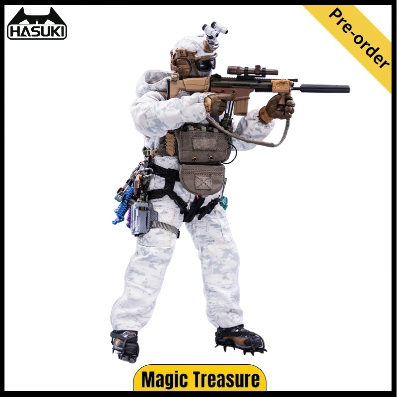 

【Pre-sale】original LYNXPULSE HASUKI SALVO Series SA-03 Snow Mountain Ghost 1/12 Movable Doll Model Toy Gift Collection Ornaments
