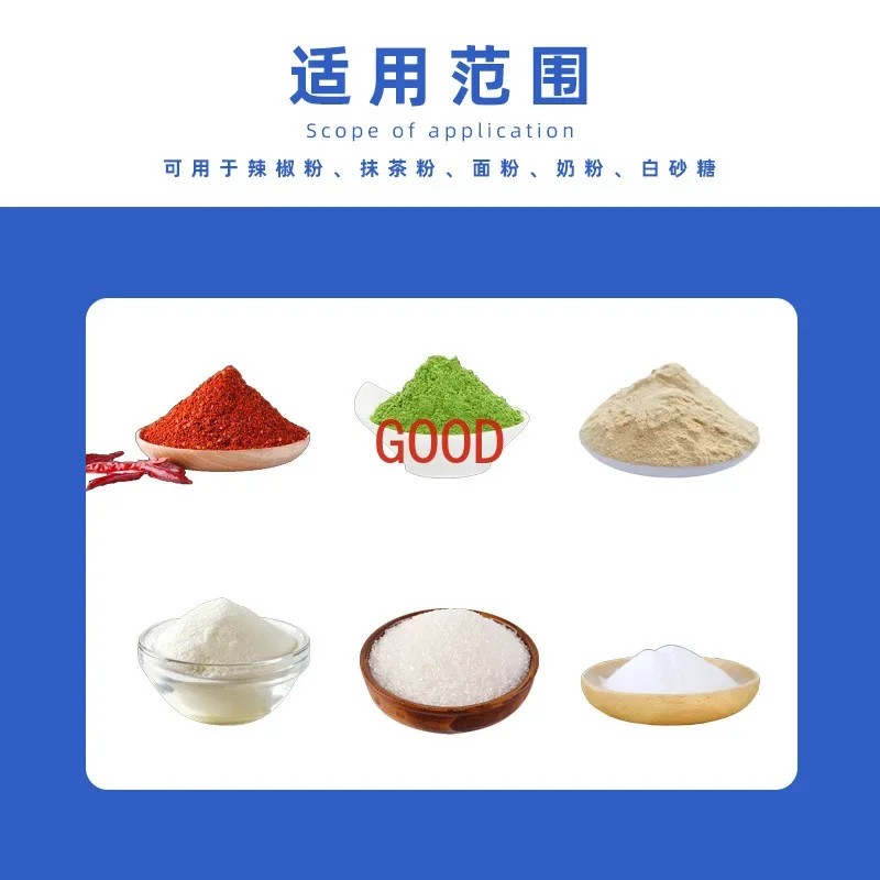 Half-Automatische Poederfles, Chilipoeder, Matcha Poeder, Voedselkorrelige Poederconservenmachine