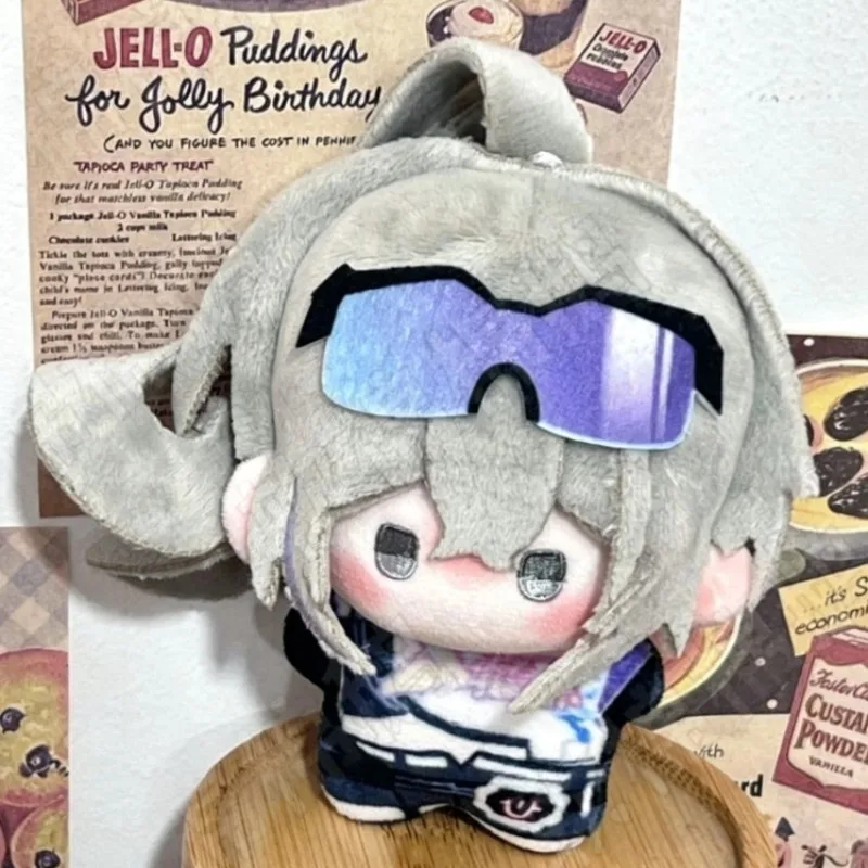 New Honkai Star Rail Silver Wolf 10cm Cotton Plush Doll Cute Game Character Stuffed Toy Soft Figure Collectible Gift Keychain