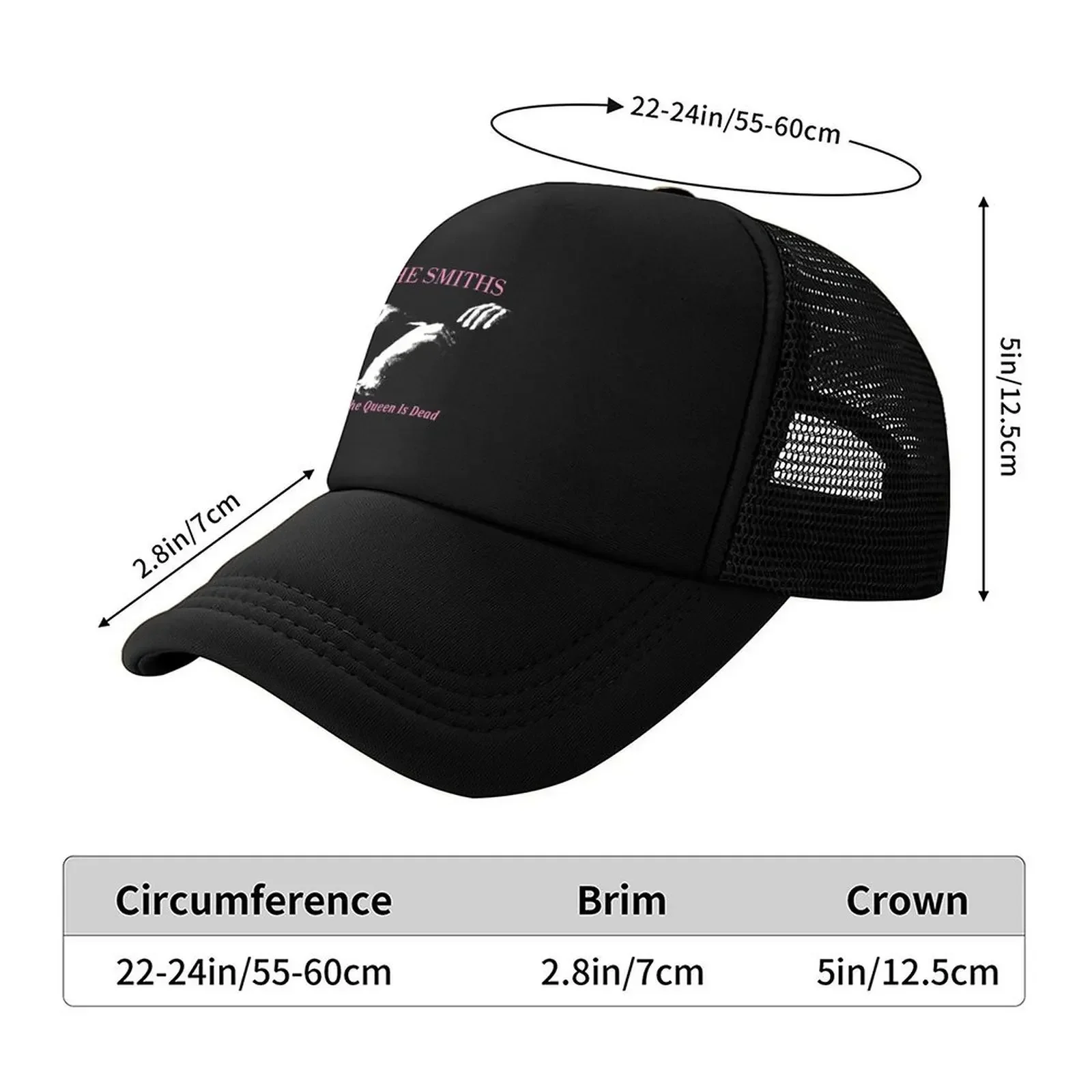New The Smiths The Queen Is Dead Baseball Cap Hat Luxury Brand fashionable Golf Wear sun caps Golf Women Men's