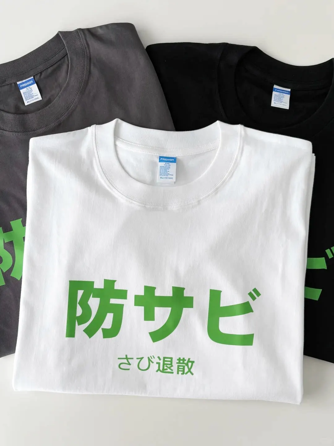 

Хлопковая футболка с японским фонетическим принтом, круглым вырезом и короткими рукавами, подходит как для мужчин, так и для женщин, свободный и повседневный топ.