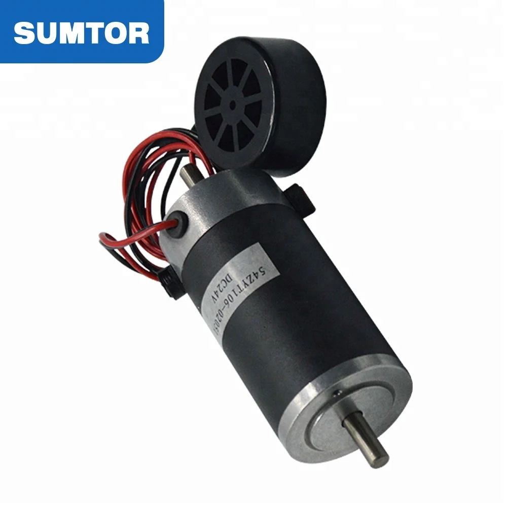 Moteur 1520 (brosse-54) 24v DC, moteur brossé 12-360V DC aux bornes de moteur, aimant Permanent 300W IE 2, non étanche, 0,09n.m, 162mm