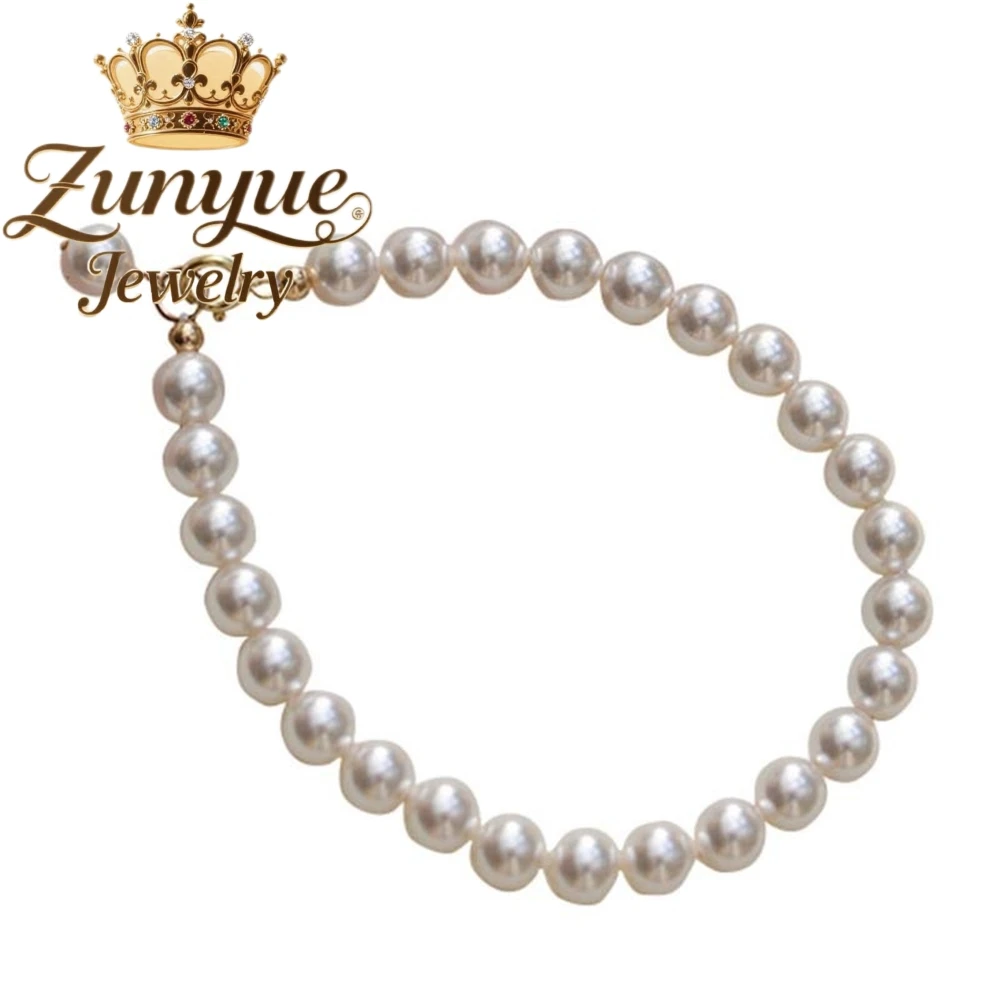 Pearl Bracelet With A Light Luxury And High-End Feel, Rice Bead Bracelet, New Chinese-Style Niche Beaded Bracelet Charms Elegant