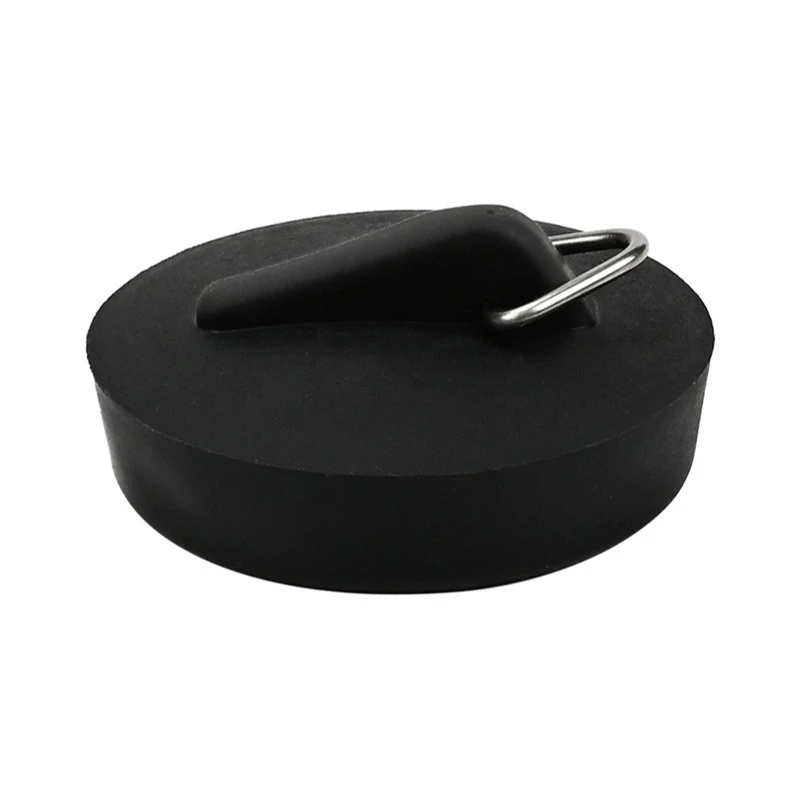 2/4/8 قطعة بالوعة التوصيل العالمي سدّادة الصرف مع سلسلة مستديرة مطرز المطاط حمام حوض قابس التصريف لملحقات المطبخ الحمام صالح #2