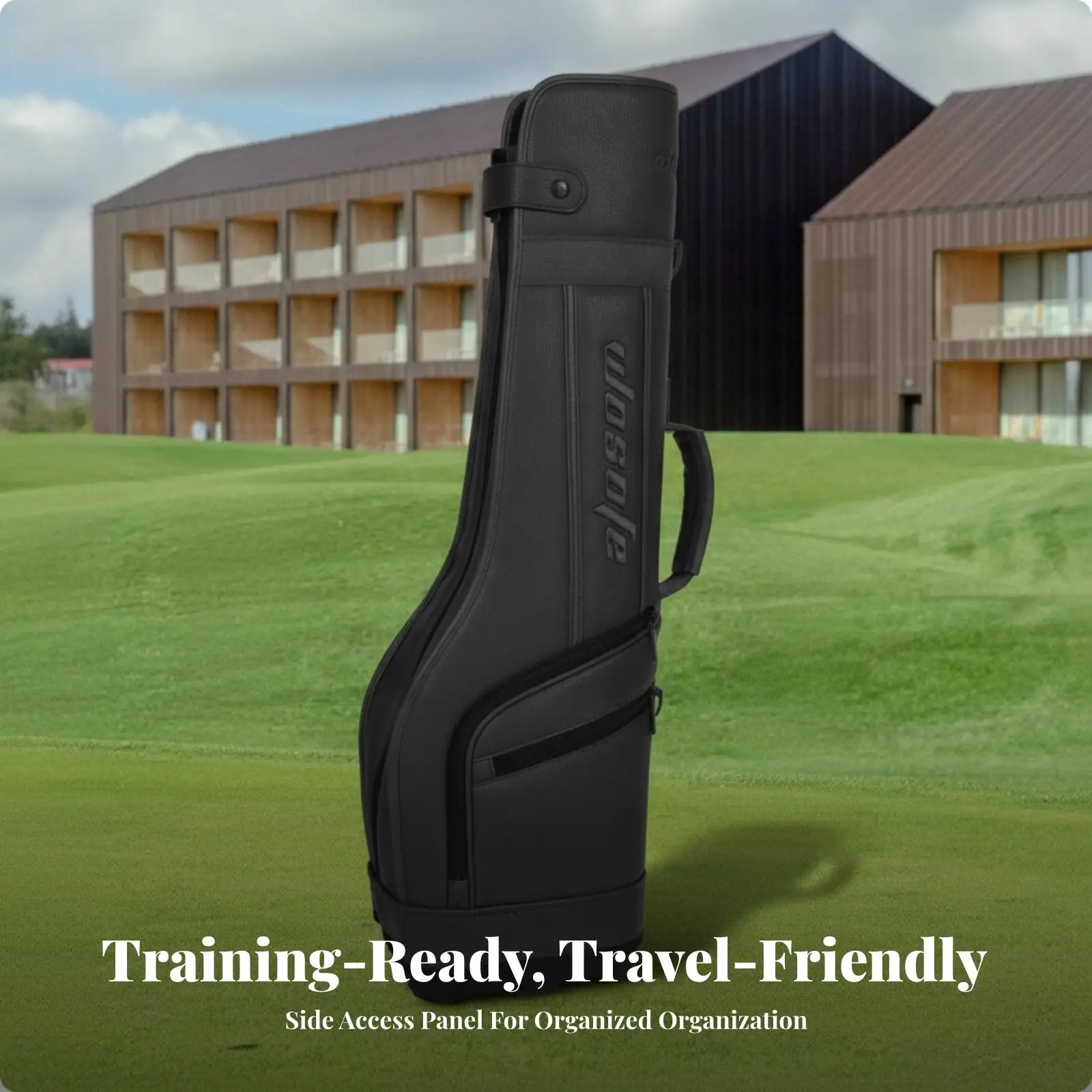 sac-de-golf-pratique-pour-les-voyages--peut-contenir-6-a-8-clubs-poche-avant-pratique-avec-fermeture-eclair