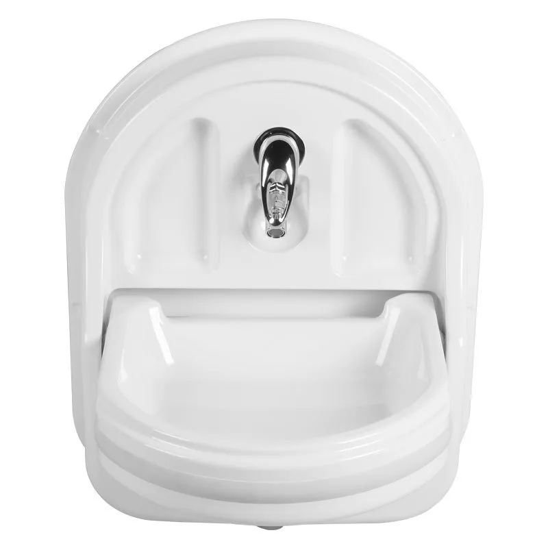 New acrylic wash basin yacht train wall collapsible RV bathroom sink with sink sewer accessories