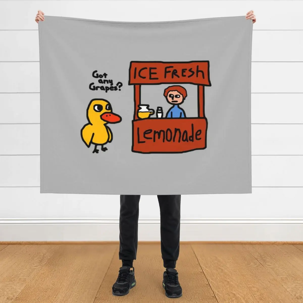 

Got Any Grapes Throw Blanket Kid'S Flannels Heavy Nap Blankets