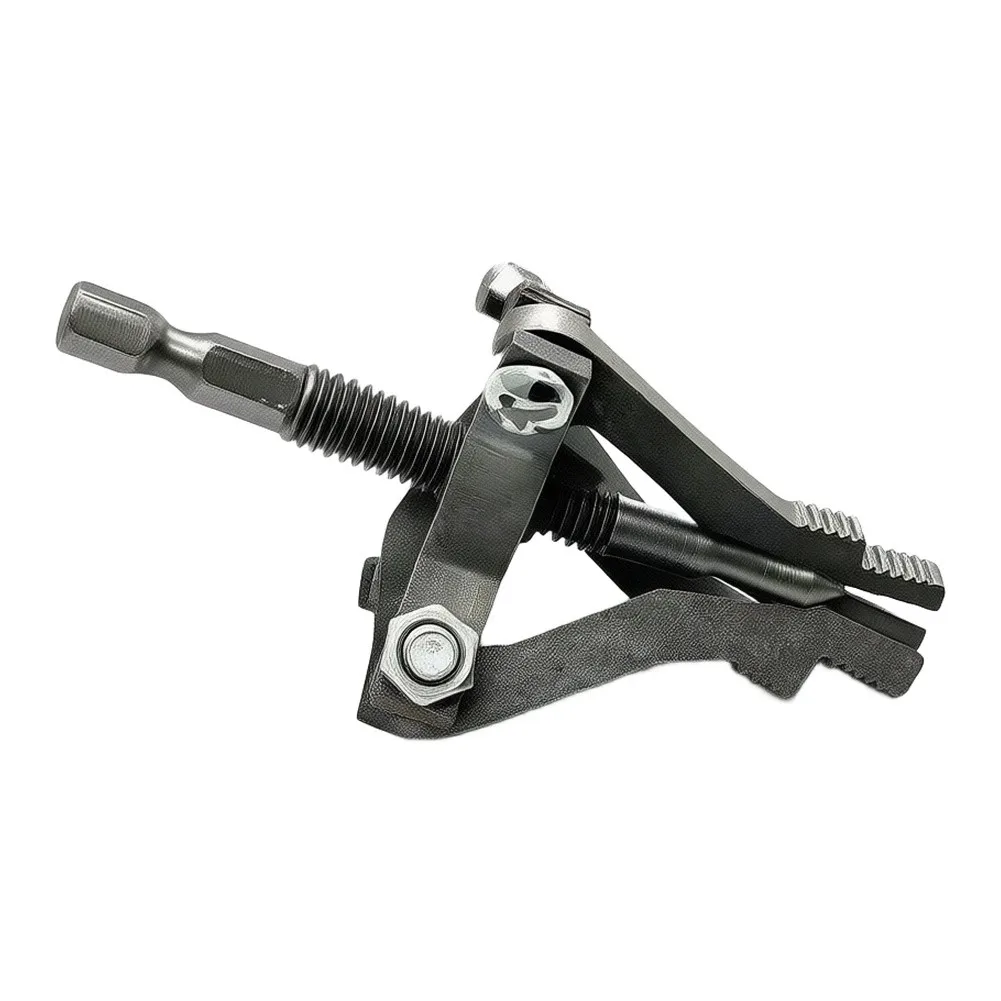 For Residential Plumbing Broken Pipe Extractor Electric Drill Adapter High-strength Alloy Steel Threaded Guide Structure