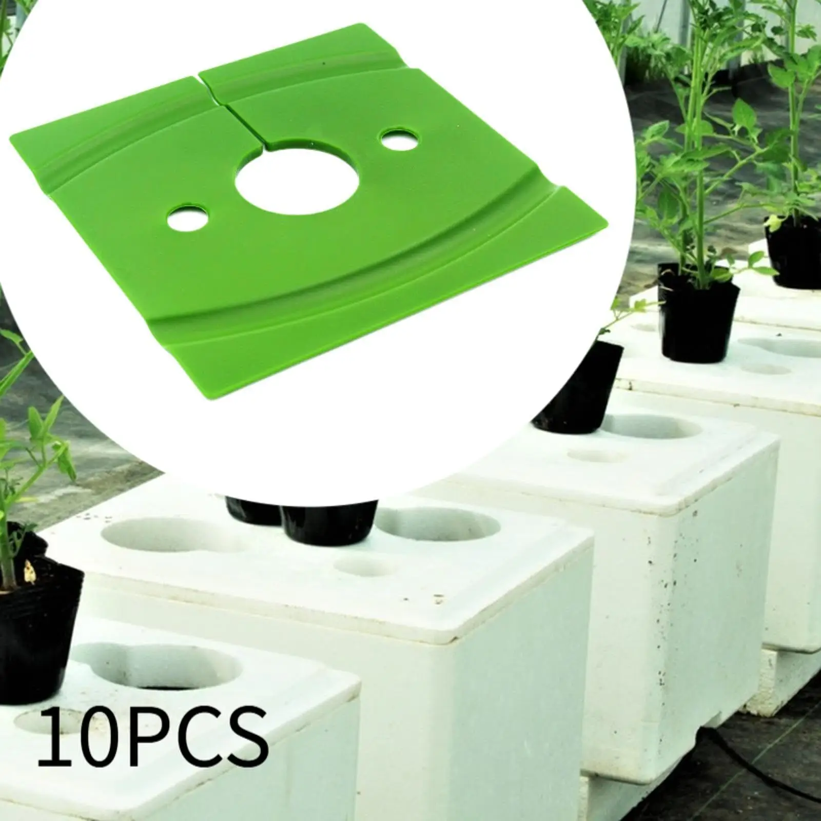 10 Pieces Drip Covers 6 inch Convenient Sturdy Easy to Use Quick Drip Accessories for Drip Irrigation Indoor Planting Reusable