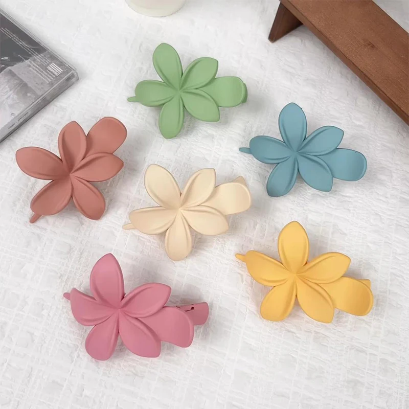 

Fashion Exquisite Flower Large Hair Clip For Women Girls Elegant Sweet Headwear Advanced Sense Hair Accessories Birthday Gifts