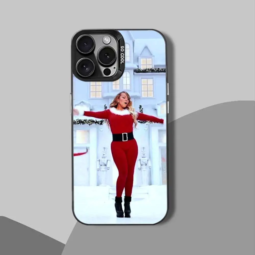 M-Merry C-Christmas-ES Phone Case For iPhone 15,17,12,14,13,16,11,Mini,Max,Air,Plus,Pro,E Protect Cover black