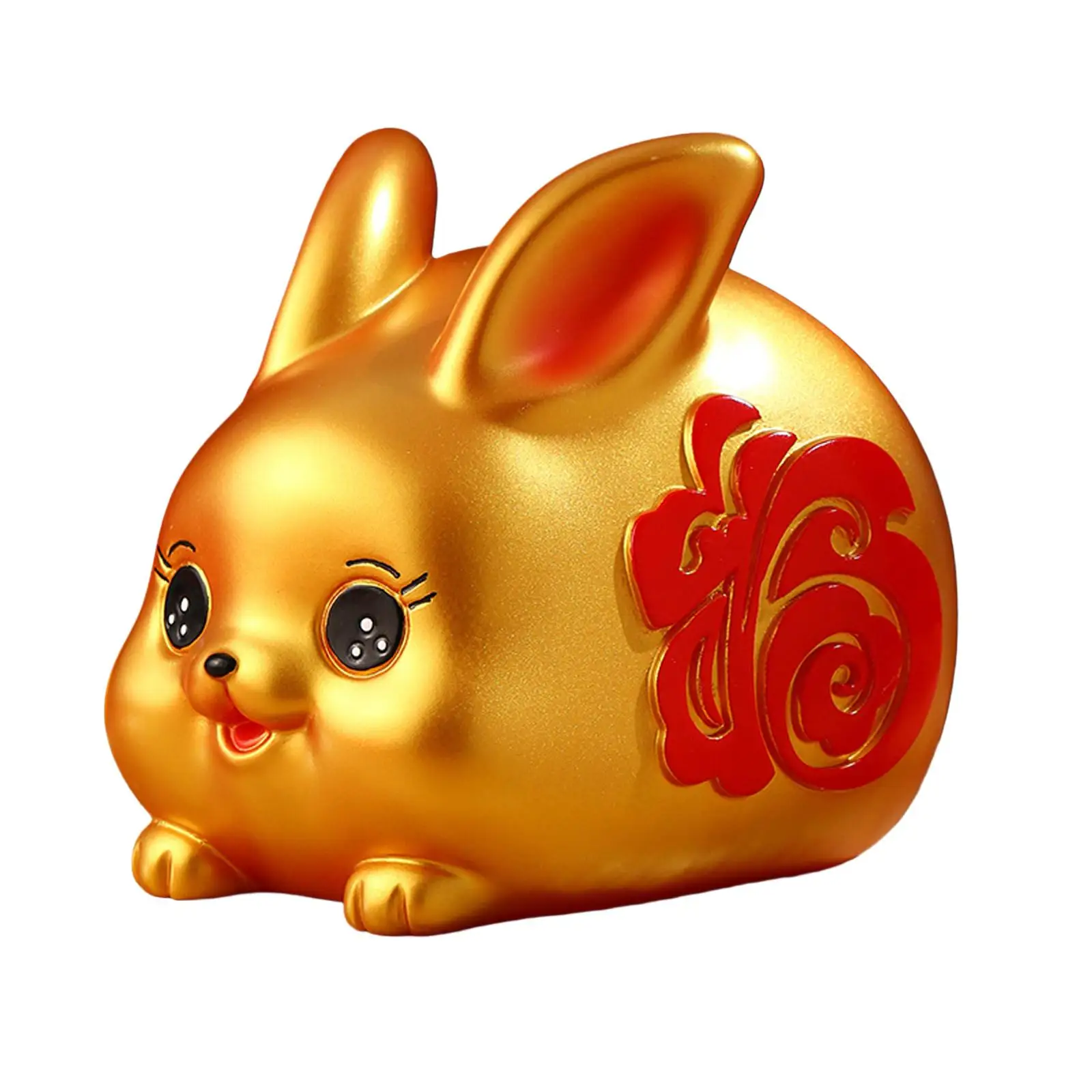 Rabbit Money Bank Bunny Figurines Money Box for Home Decor Birthday Gift Girls Adults