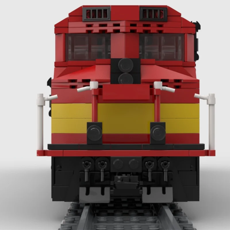 1466 Uds. Tren MOC AWVR RC modelo de bloques de construcción juguetes arquitectura regalos de navidad DIY Idea creativa ladrillo niños cumpleaños
