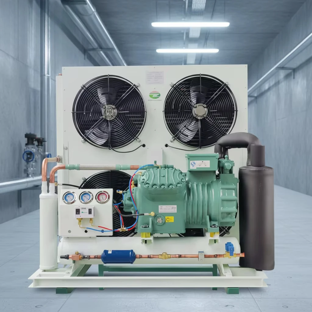 JIALIANG 4HP Copper Air Cooled Refrigeration Condensing Unit for Cold Storage